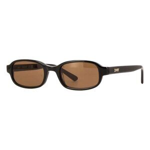 New DMY STUDIOS Margot Black Square DMYSUN13SB Black Sunglasses Women